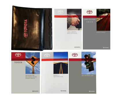 2015 Toyota Land Cruiser Owner's Manual Set