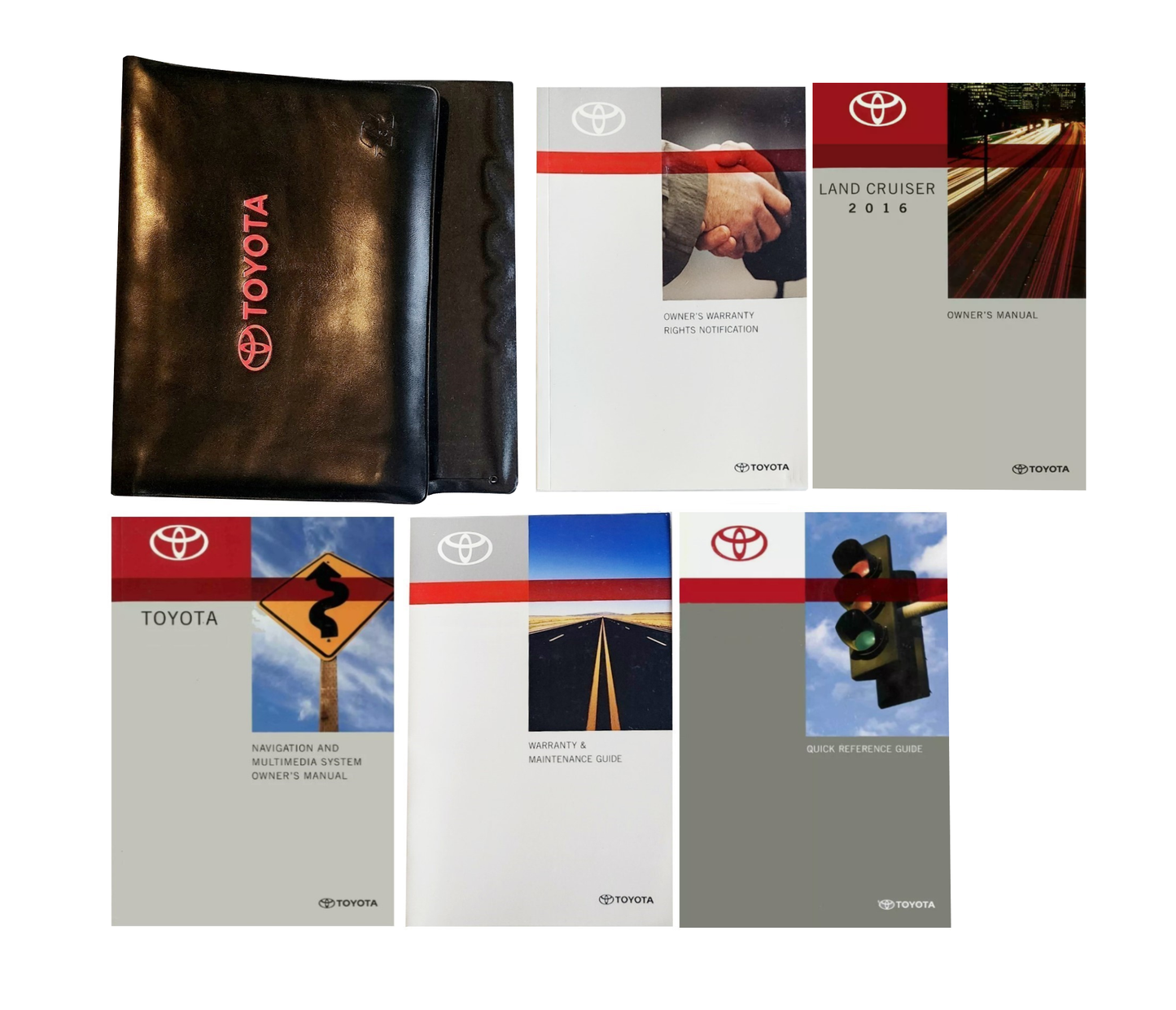 2016 Toyota Land Cruiser Owner's Manual Set