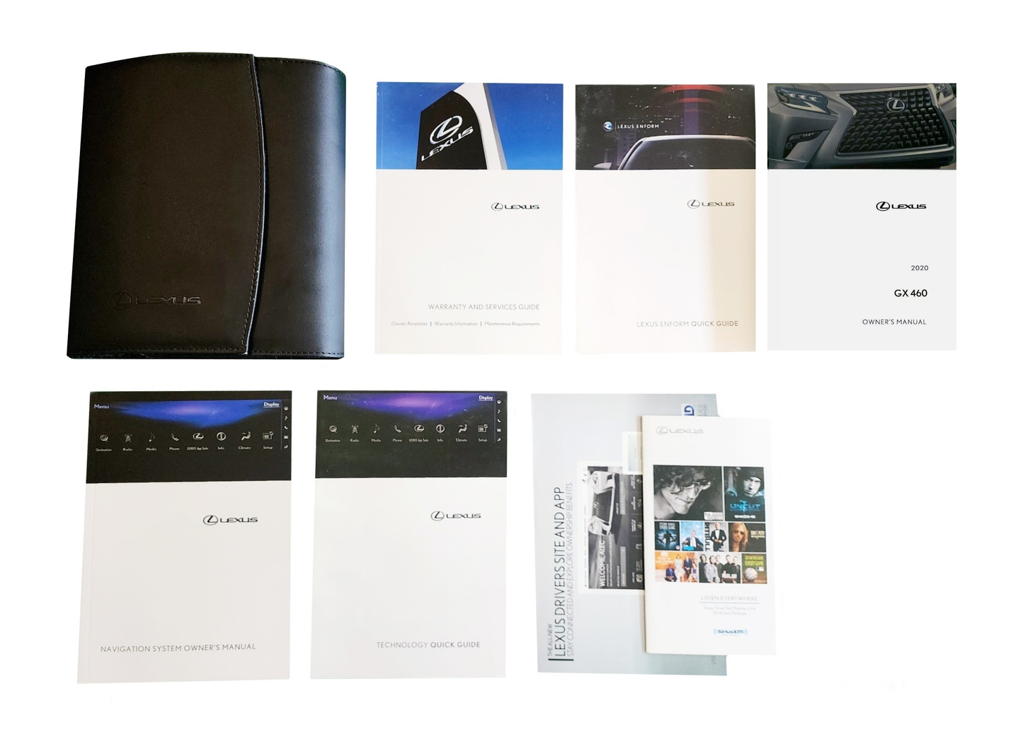 2020 Lexus GX 460 Owner's Manual Set