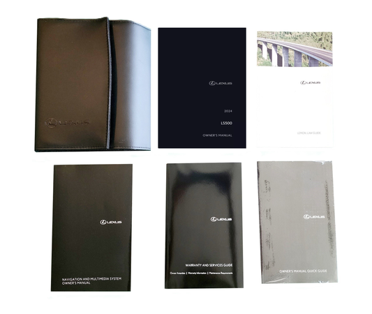 2024 Lexus LS 500 Owner's Manual